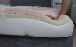 Leesa Matratze Drucktest